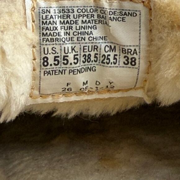 Skechers Go Walk Faux Fur Slip-On Women’s Size 8.5 Tan - Picture 6 of 8